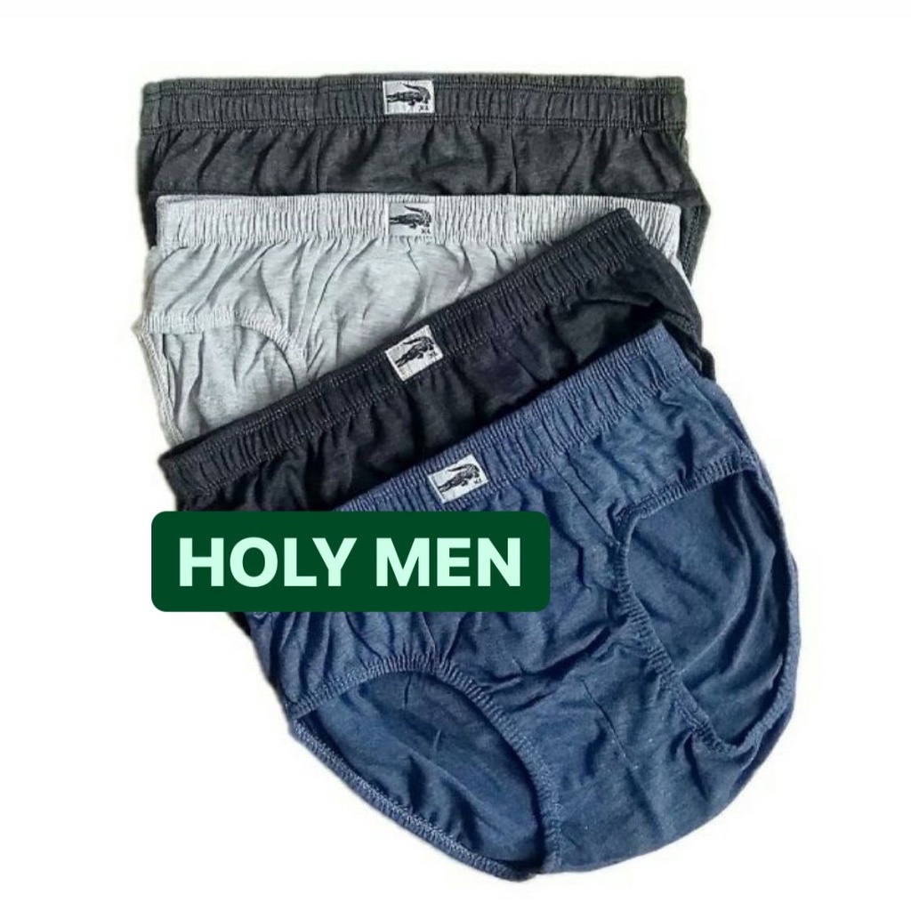 HOLY MEN | 3 PCS Celana Dalam pria DEWASA Bahan Katun Misty Isi 3 Pcs Art KDL 082