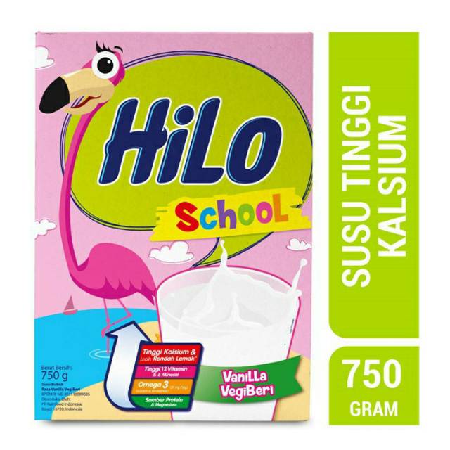 

Hilo School Vanilla Vegiberi 750g 750gr 750 gram