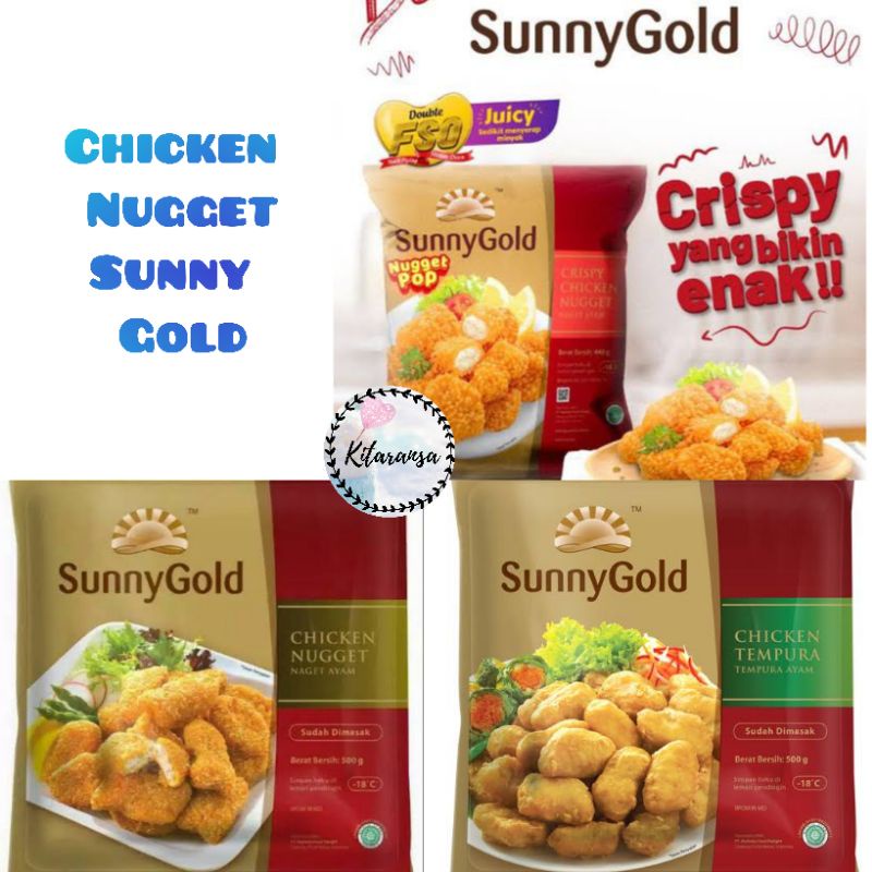 Sunny Gold/Chicken Nugget Sunny Gold/Chicken Nugget Sunny Gold Tempura/Crispy Nugget/Chicken Nugget