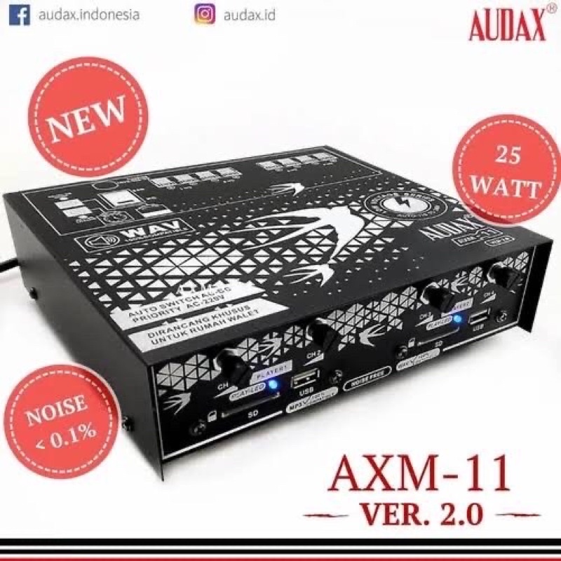 amplifier audax axm 11 amplifier walet 2 input 4 output power axm 11