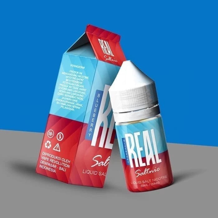 REAL SERIES 30ML LIQUID SALTNIC 25MG 100% AUTHENTIC