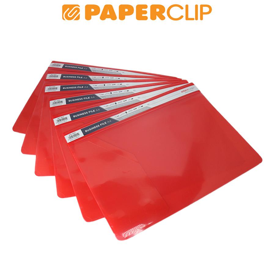 

MAP / BUSINESS FILE INTERX BFX100A ISI 6 A4 RED