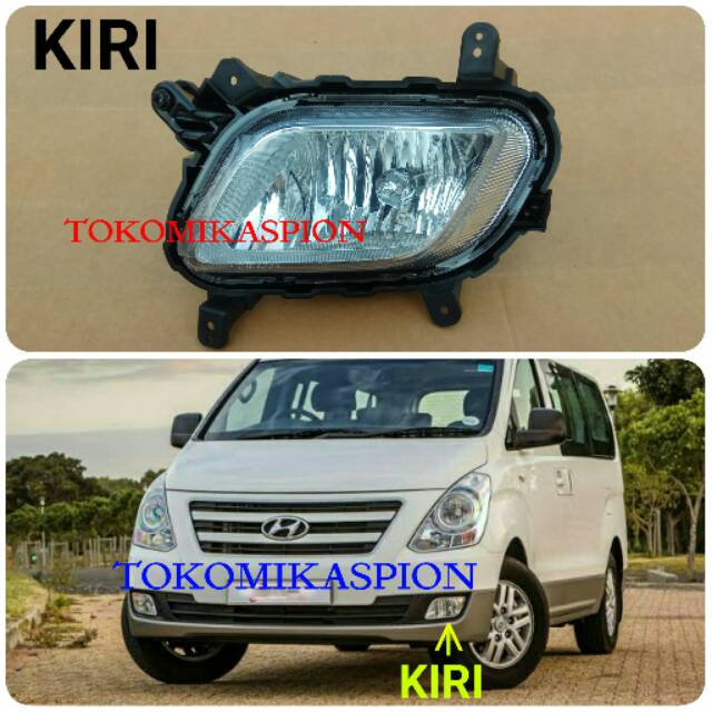 original - foglight hyundai h1 - foglight hyundai starex - lampu kabut hyundai h1 - starex - satuan