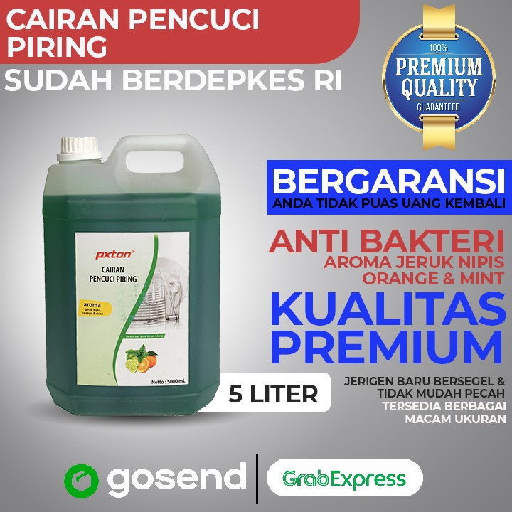 Sabun Cuci Piring PXTON Anti bakteri 5L