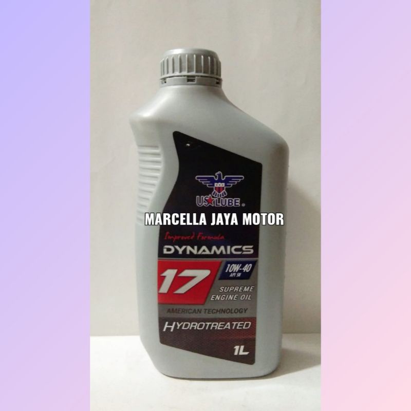 OLI MOBIL MURAH US LUBE USALUBE DYNAMIC 17 10W-40 1LITER