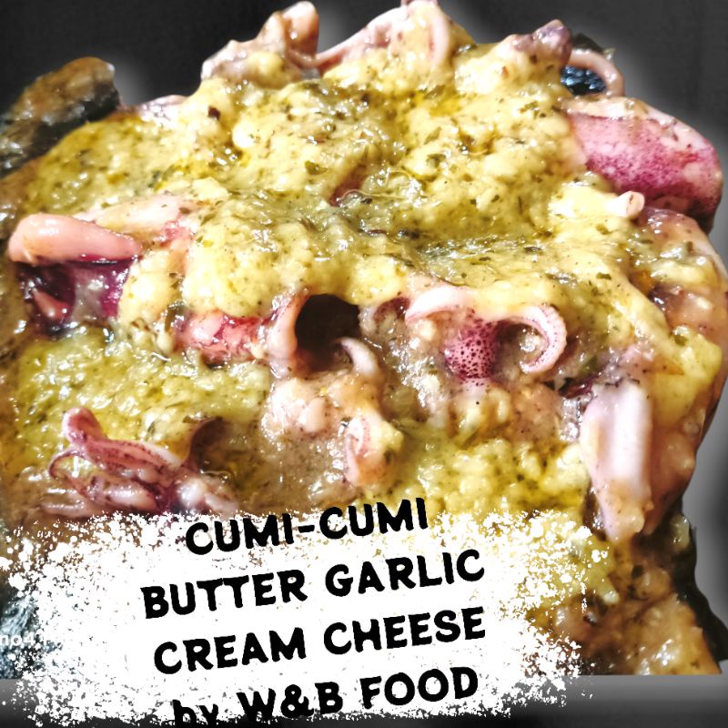 

CUMI BUTTER GARLIC CREAM CHEESE 150g by W&B FOOD ( frozen food )BISA REQUEST : SAUS PADANG- SAUS ASAM MANIS / PEDAS- SAUS TIRAM- SAUS TERIYAKI- SAUS BLACK PEPPER - SAUS MUSHROOM - SAUS BROWNSAUCH- SAMBAL BALADO HIJAU/MERAH