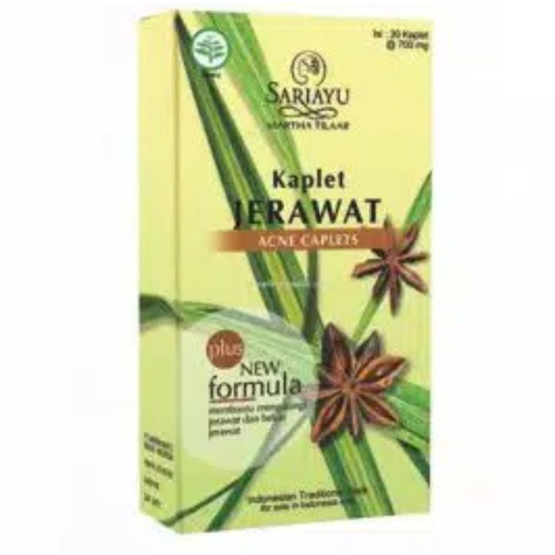 sariayu kaplet jerawat isi 30 kaplet