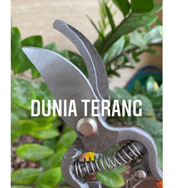 Gunting Dahan MULLER ML-302 Gg Lurus Karet Per - Gt Kebun Ranting Tanaman Bunga - Pruning Shear