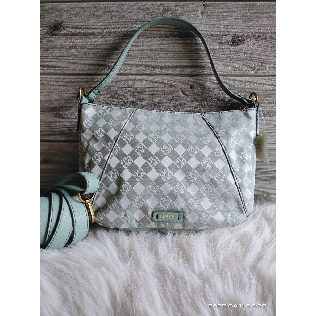 Tas wanitaFossil Fosil Skylar Crossbody bag Light Sage Multi