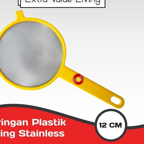♖ EAGLE Saringan Plastik 12 CM Saringan Teh / Saringan Stainless - HIJAU ✭