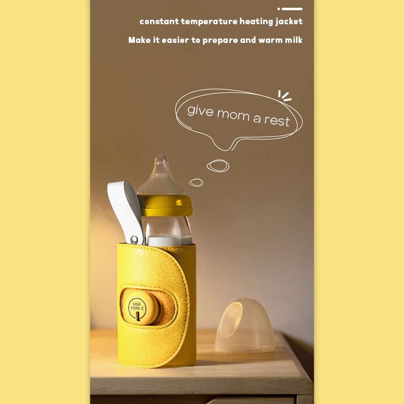 Tas Penghangat Botol Susu Bayi Portable dengan USB untuk Outdoor malam/ Penghangat Perut Haid/ Portable Baby Bottle Warmer Impor Asli