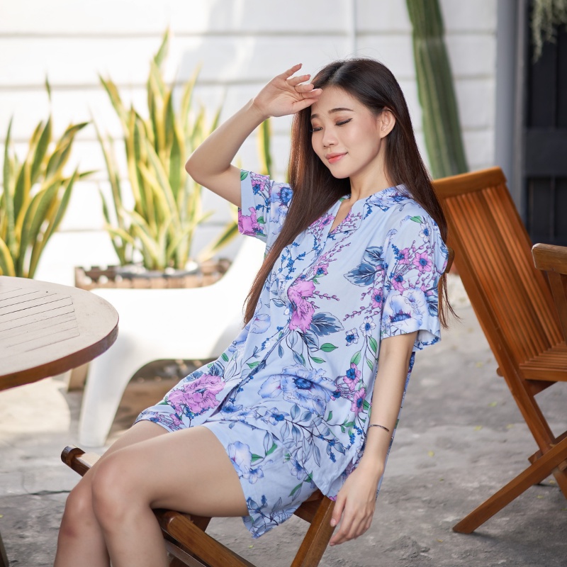 Cammomile 2102017 Piyama Pendek Krah 002-7