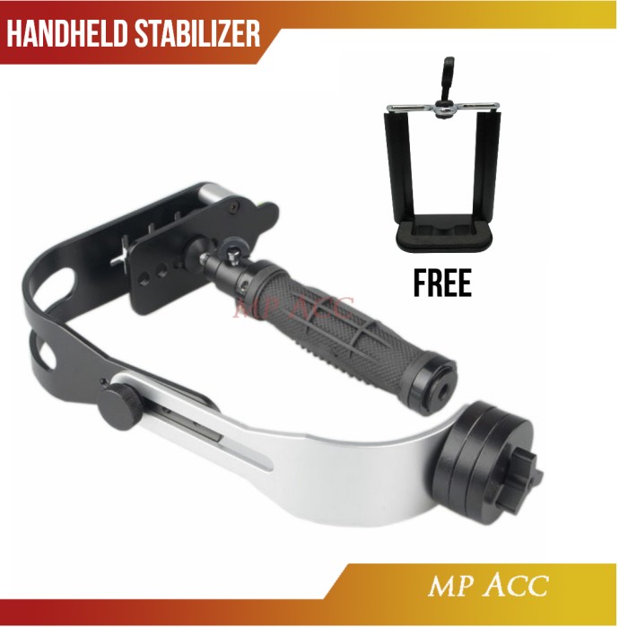 Handheld Stabilizer Steady Cam Rig Kamera DSLR GoPro Mirrorless Vlog