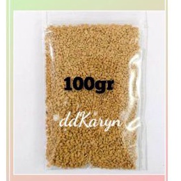 

100gr Biji Klabet / Kelabet / Hulbah / Alba / Fenugreek Seeds