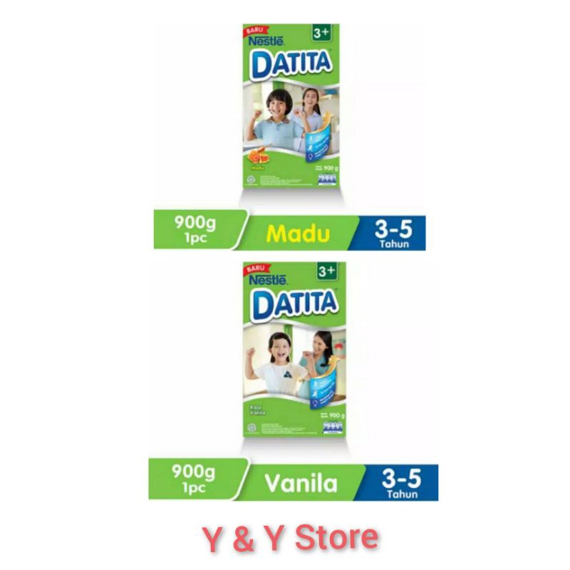 Datita 3+ Rasa Madu / Vanilla 900 Gram / Nestle Datita