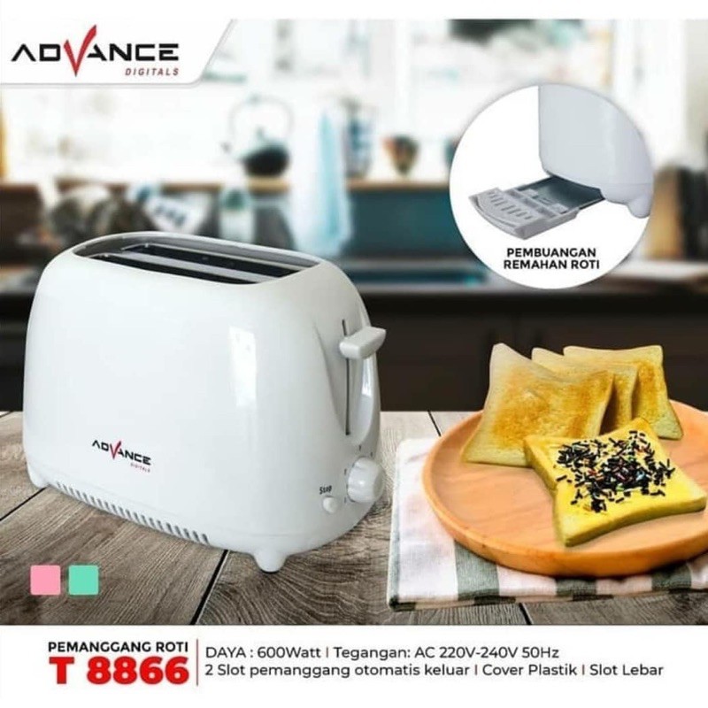 Pemanggang roti listrik serbaguna toaster listrik roti panggang pembuat panggangan roti