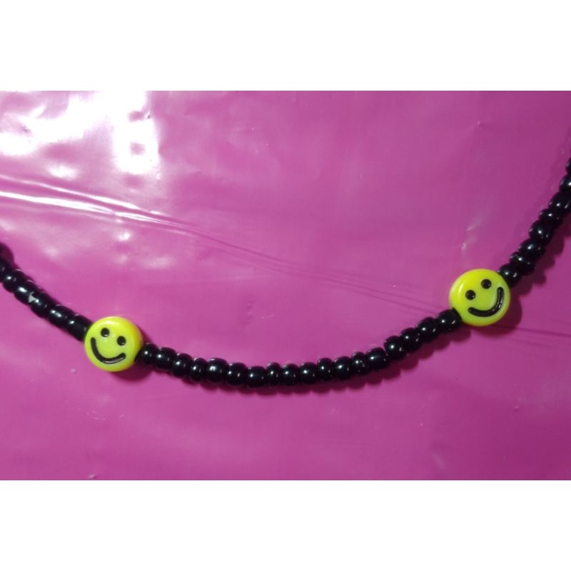 smile Beads necklace/ kalung manik smile