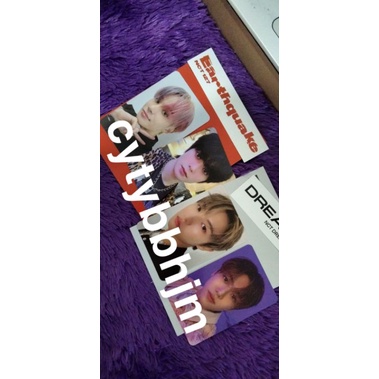 [BACA DESK] pc md nct 2021 earthquake jaehyun lugagge, jungwoo lugagge, pc md 2021 dreaming renjun l