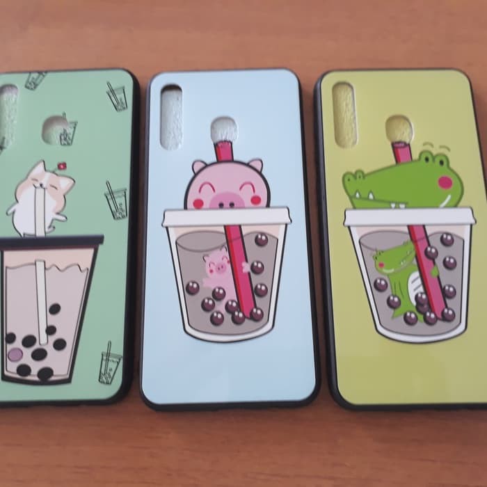 Samsung Galaxy A20 hardcase gambar lucu hard case cover casing