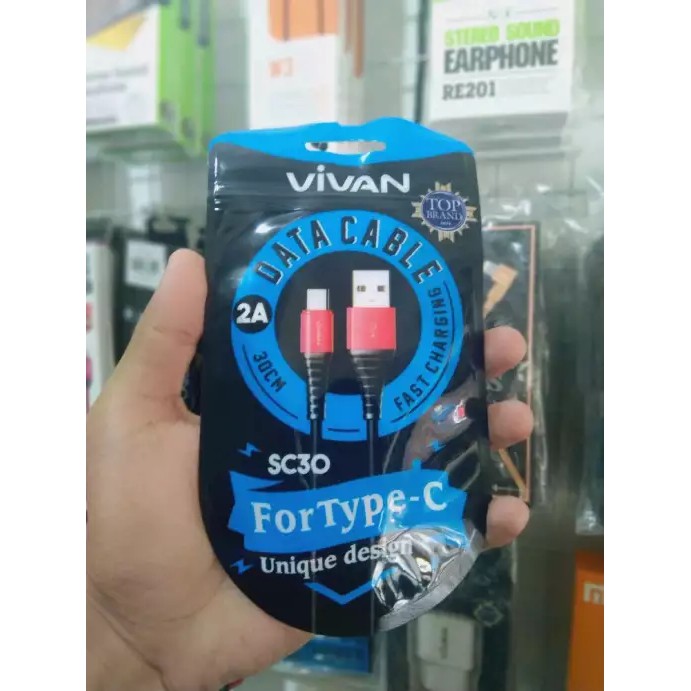 Vivan SC30 Cable Data Type C 30cm