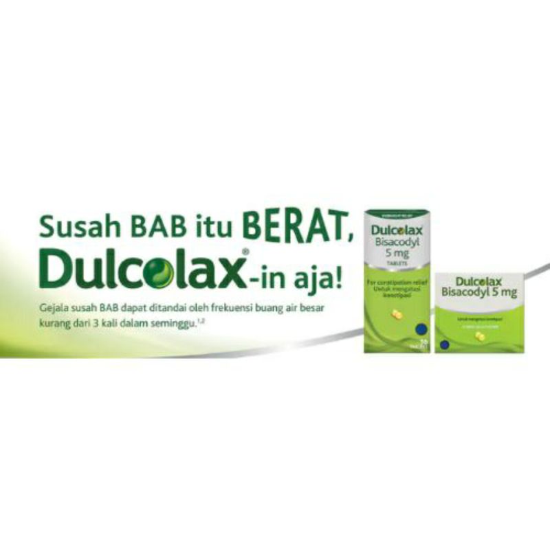 Dulcolax 5mg isi 4 &amp; 10 tablet