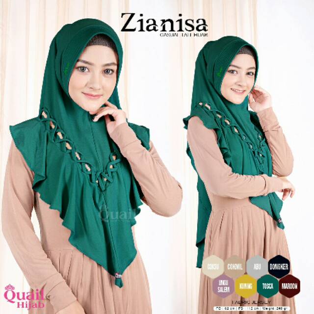 Zianisa ori Quail hijab