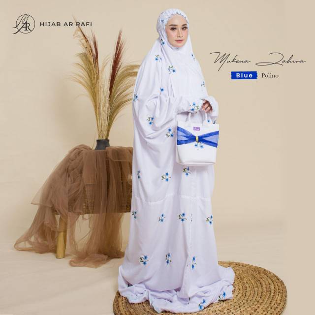 Mukena zahira blue