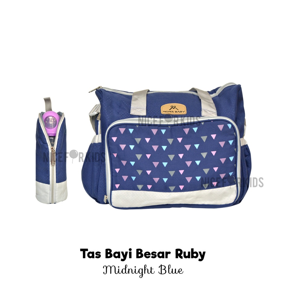 Mom's Baby Tas Bayi Besar Ruby Series MBT3041 / Tas Perlengkapan Bayi / Tas Baju Bayi