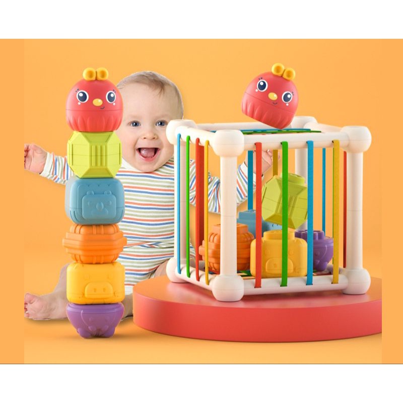Mainan Anak BABY GAME ABOUT SHAPE Puzzle Baby Shape Sorting Belajar Puzzle Baby Game About Shape