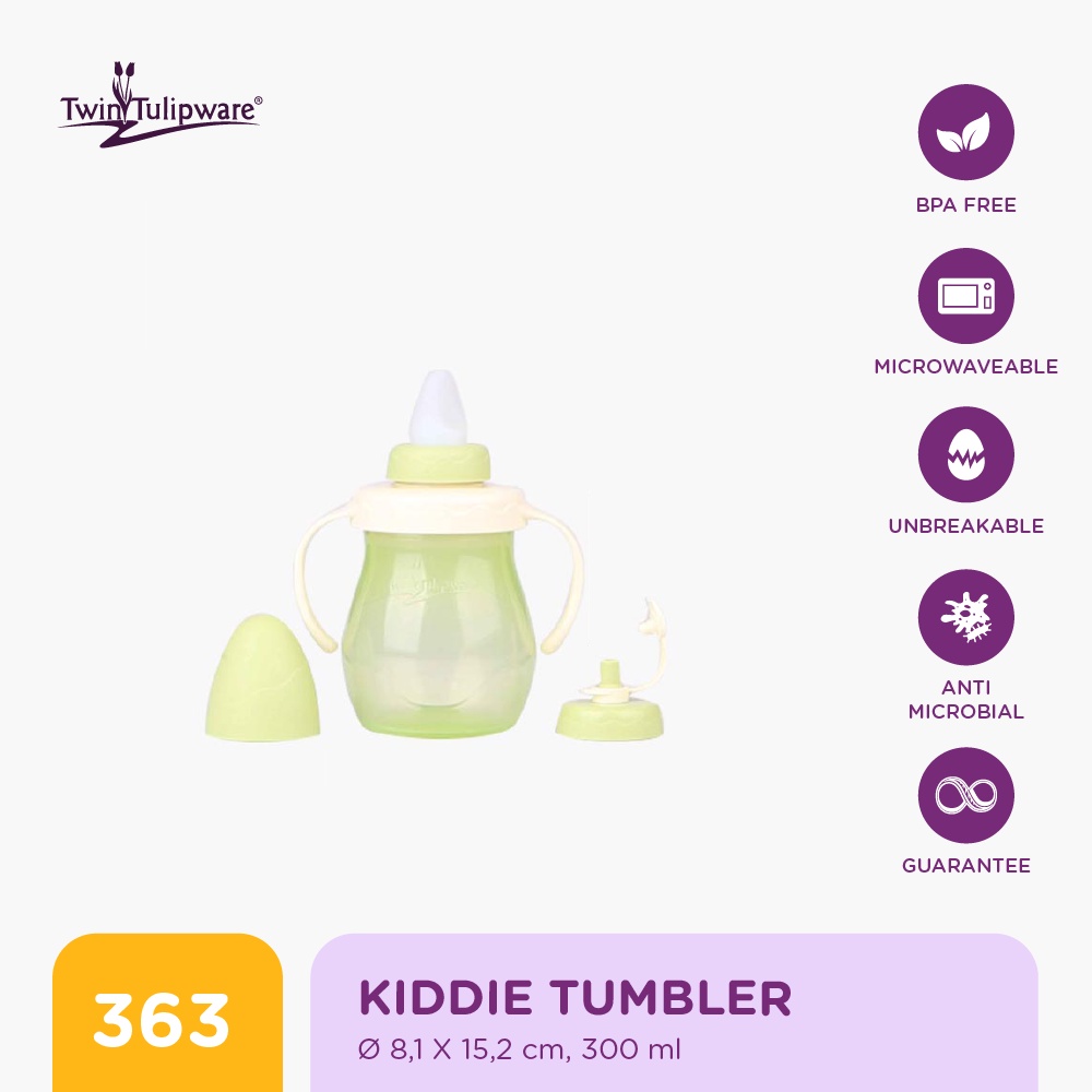 Twin Tulipware Kiddie Tumbler