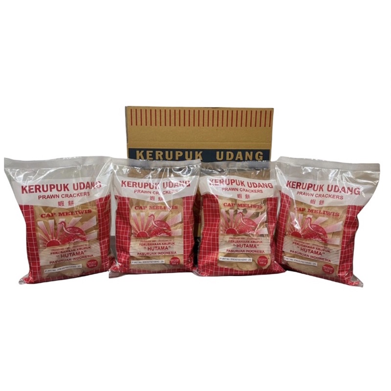 

Kerupuk Udang Cap Meliwis (Merah 2 kg)