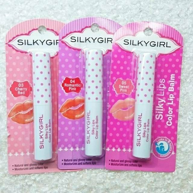 SilkyGirl Color Lip Balm