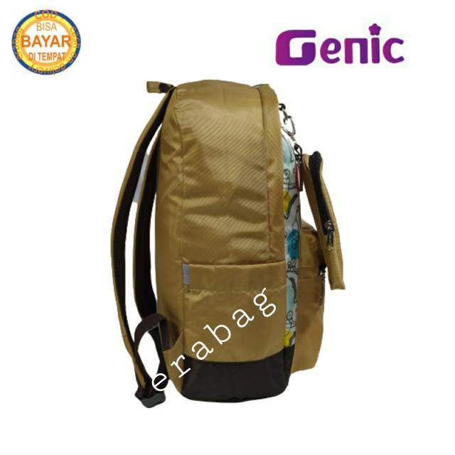 Tas Ransel GENIC Backpack Anak Sekolah Wanita 29358