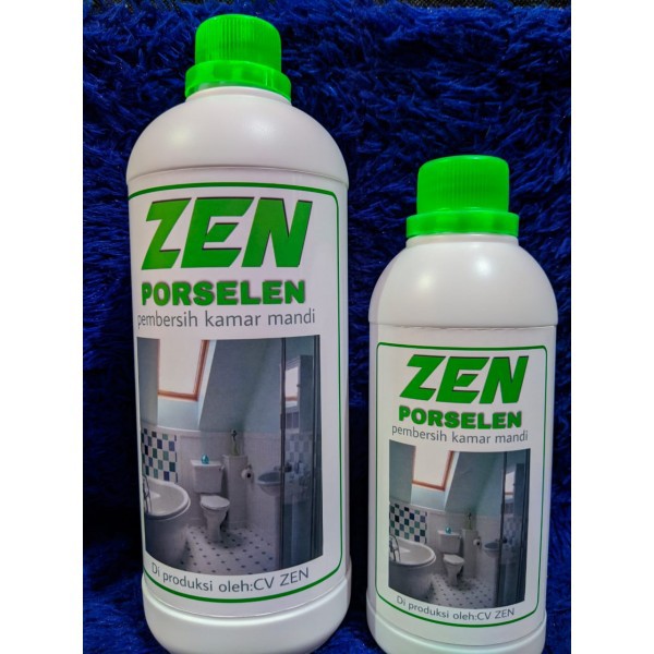 ZEN PORSELEN CAIRAN PEMBERSIH KERAMIK Closet Cleaner Keramik Kamar Mandi clean power ukuran 1liter