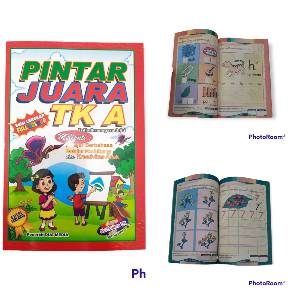 Buku Pintar Juara TK A Dan TK B Edisi Lengkap Untuk Semester 1 Dan 2 - SB