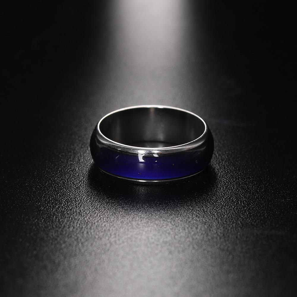 Solighter Mood Ring Hadiah Menakjubkan Kontrol Suhu Unisex