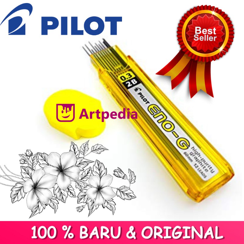 

Pilot ENO G -2B - Lead case - 0.3 mm (Isi Pensil Mekanik Progrex 0.3mm) Refill Pilot 2B