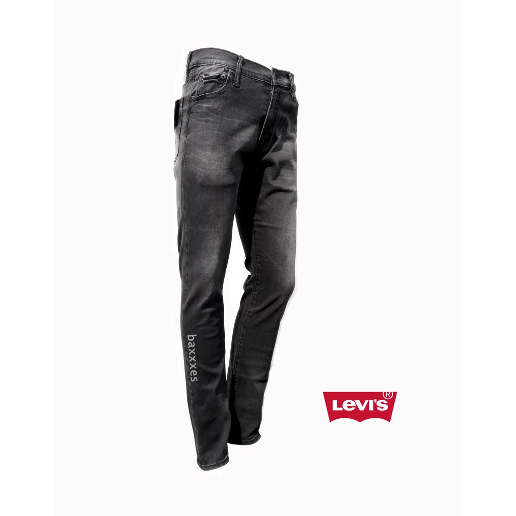 levi's 511 washed black