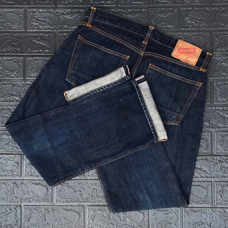 Longpant jeans denime selvedge, volcom / second / bekas