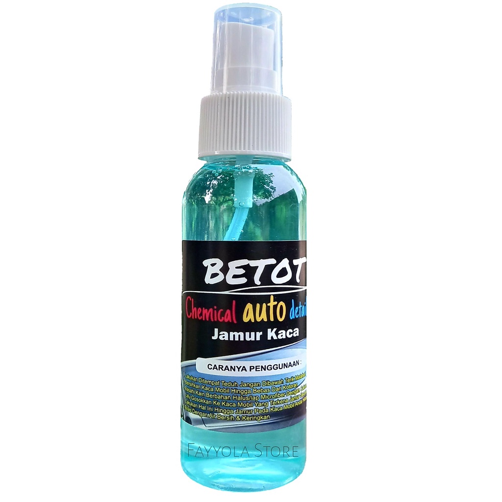 Pembersih Jamur Kaca Mobil efek Daun Talas / Betot / Waterspot Remover