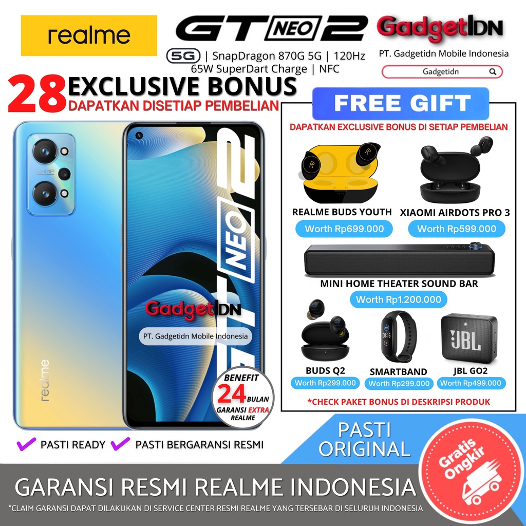 REALME GT NEO2 12/256GB GT NEO 2 GARANSI RESMI REALME-1