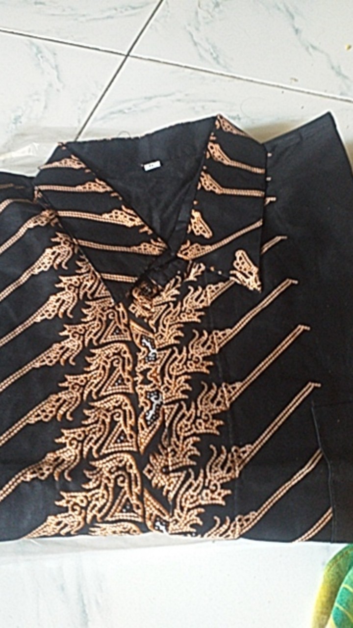 Size M L Xl Xxl Xxxl 4l 5l Bswart Batik Hrb026 Kenongo Kemeja Batik Pria Jumbo