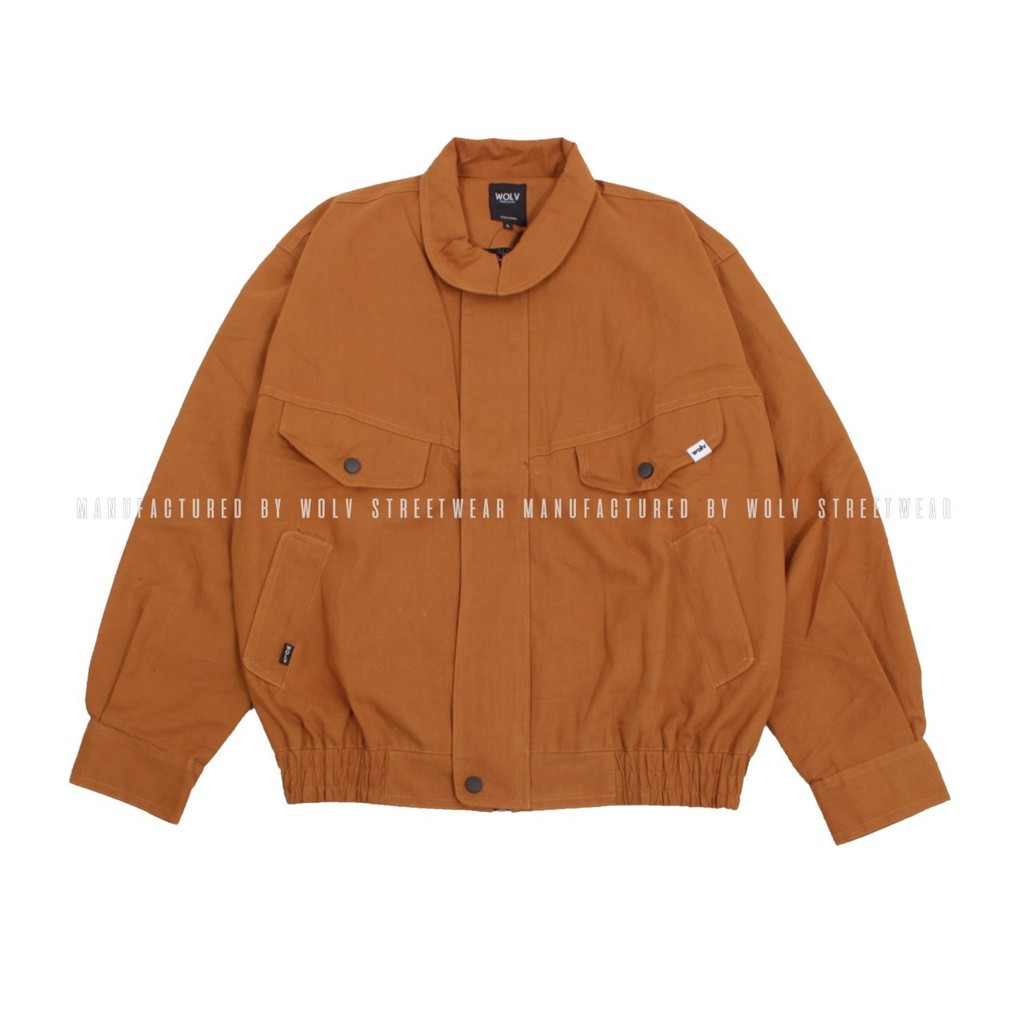 [BAYAR DI TEMPAT / COD ] AKN - FLIGHT JACKET WOLV / JAKET FLIGHT ORIGINAL WOLV