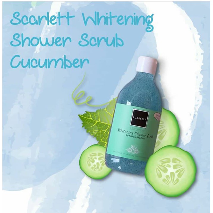 COD TERMURAH SCARLETT WHITENING SHOWER SCRUB/SCARLET WHITENING BY CYBER