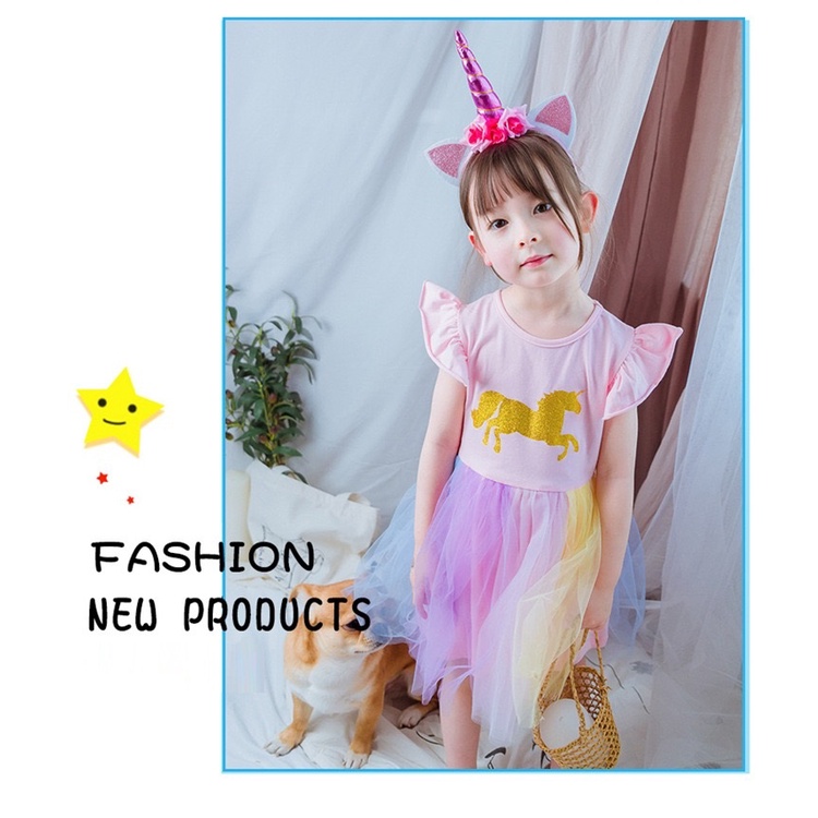 DRESS ANAK PEREMPUAN COSPLAY BAJU KOSTUM GAUN PRINCESS BALLET TUTU COSPLAY DPU