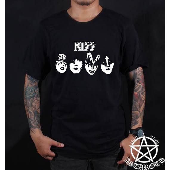 Kaos Dewasa Band KISS - Kaos Band Rock and Roll - Kaos Band Rock