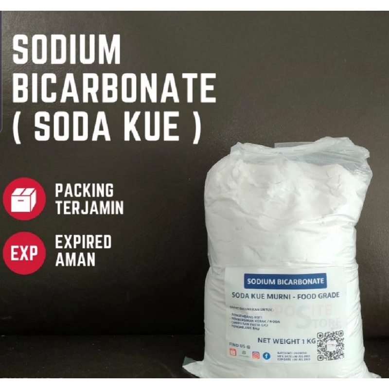 

Soda Kue - Baking Soda - Sodium Bicarbonate - sobi food grade kemasan 1 kg