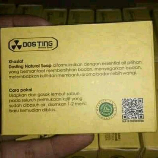 Sabun Dosting/Sabun Dosting Asli/Sabun Dosting BPOM