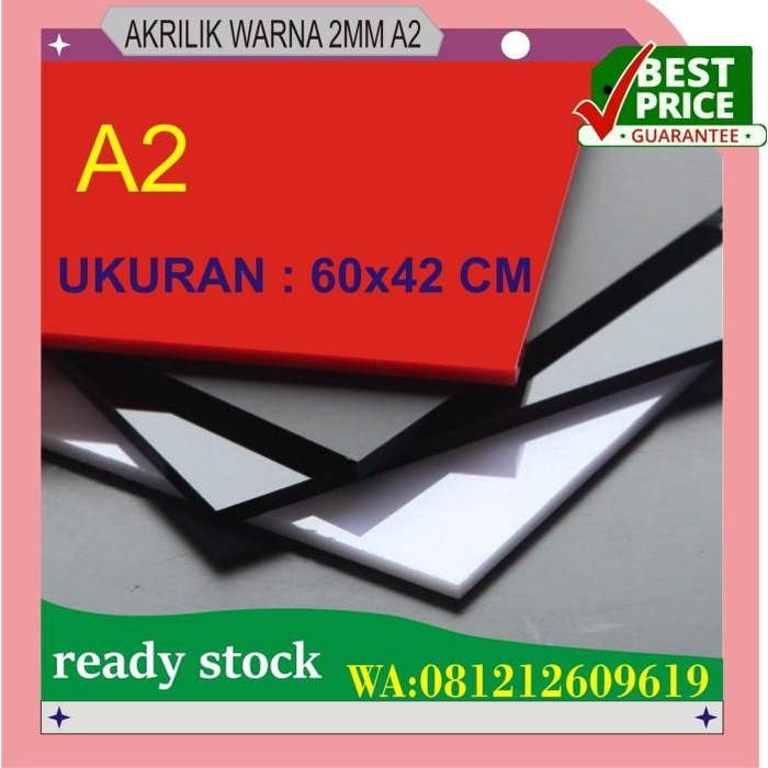 

Art Paper Acrylic Warna Lembaran 3Mm A2 42X60Cm