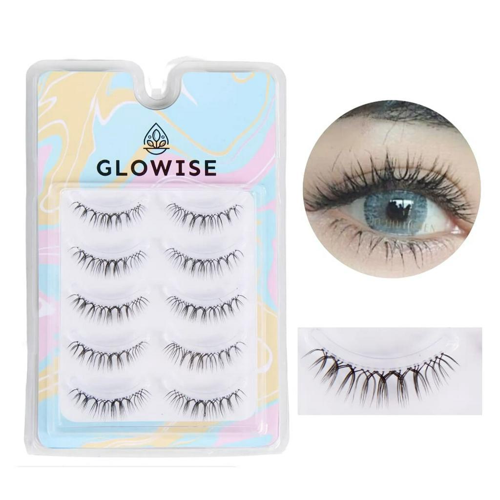 Bulu Mata Palsu Eyelash Glowise [isi 5 Pasang]